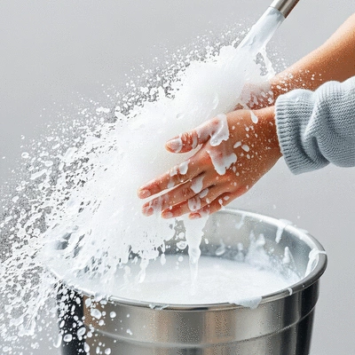 Image showcasing eco-friendly soft washing process